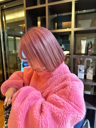 ショート カラー hibiki/セット /透明感カラーのヘアスタイル