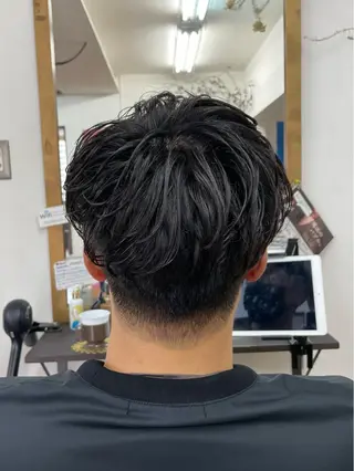 ショート パーマ メンズ ユ カの眉毛・アイブロウイメージ