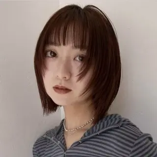 ミディアム カラー レイヤー/暖色カラー 🎀はるのヘアスタイル