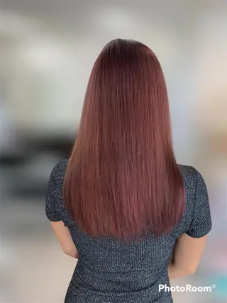 カラー ✂︎ 艶カラー /透明感カラーのヘアスタイル