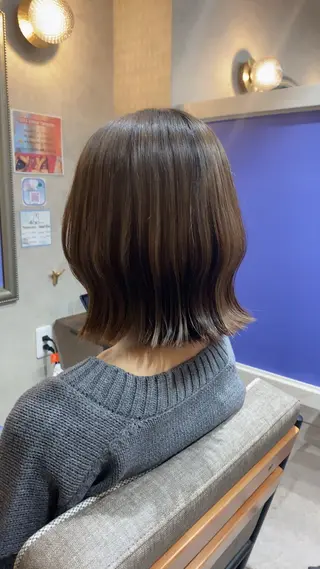 ミディアム 🌼おがわたくや🌼 髪質改善のヘアスタイル