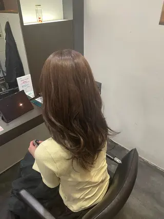 ロング 瀬田/透明感カラー/ トレンドヘア/林遼河のヘアスタイル