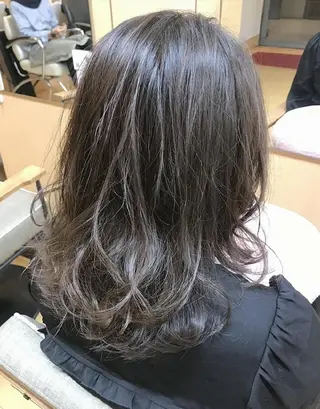 セミロング MARRON 🍊mihoのヘアスタイル