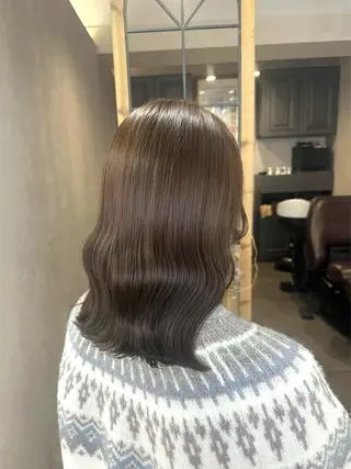 セミロング カラー Nizihair / Mizuki.*✿のヘアスタイル