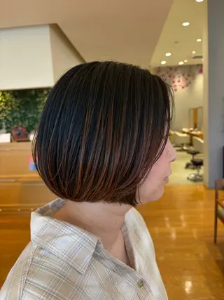 ショート 梶原 美保のヘアスタイル