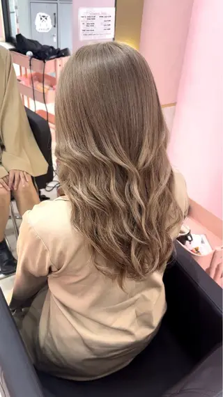 ロング カラー ヘアアレンジ ブリーチ指名 No.1🦋KOKIのヘアスタイル