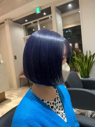 ショート カラー 🥀韓国ヘア🥀 宮津真菜のヘアスタイル