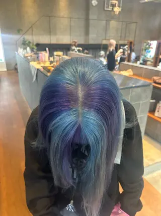 カラー 🎀艶ハイトーン特化 🎀セナのヘアスタイル