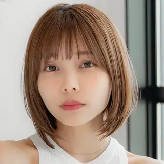 ショート カラー 田中航平/渋谷ボブ/ レイヤーボブのヘアスタイル