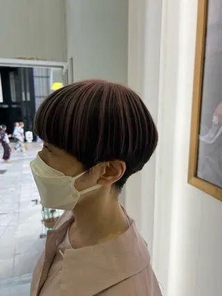 ショート 柴田 綺音のヘアスタイル