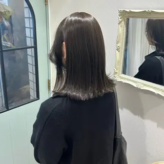 ミディアム カラー 🍓女性専用サロン/ こころ🍓のヘアスタイル