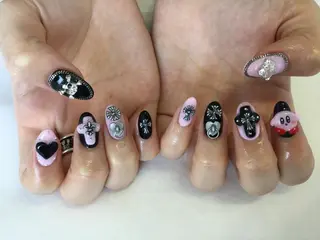 ネイル 💎🐰 saki. m 🐰💎のネイルデザイン