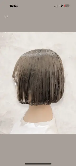 ショート カラー 髪質改善🫧 ミタセイヤのヘアスタイル