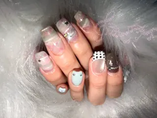 ネイル kana/モード ・グランジ໒꒱のネイルデザイン