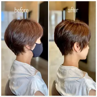 ショート 宮城 将大のヘアスタイル