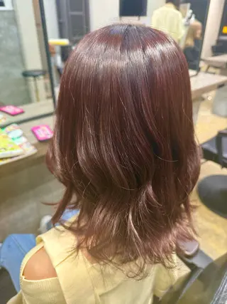 カラー ルシ🎨/ハイトーン デザイン/髪質改善のヘアスタイル