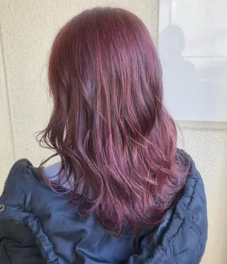 セミロング カラー パーマ ヘアアレンジ メンズ キッズ ネイル マツエク・マツパ 🌈デザインヘア職人 Kaede🌈のヘアスタイル
