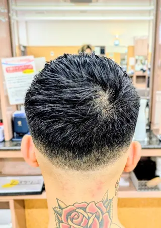 ショート 理容プラージュ燕三条 福井のヘアスタイル