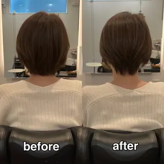 ショート 濱本 浩安のヘアスタイル