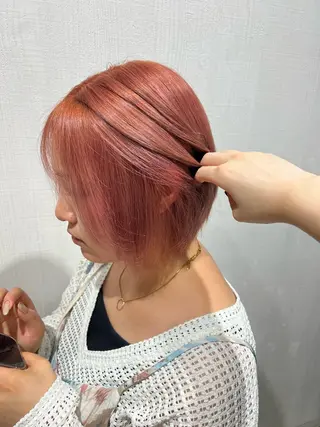 カラー ayumi / 郡山/暖色カラーのヘアスタイル