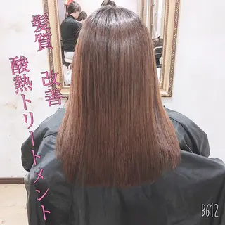 ロング カラー 美髪専門サロン kazuのヘアスタイル