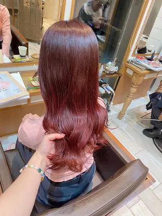 ミディアム カラー 美髪ヘア💛 TOMOMIのヘアスタイル
