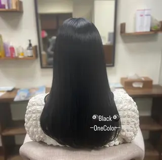 カラー 🎀カット 縮毛矯正 モデル /烏丸御池のヘアスタイル