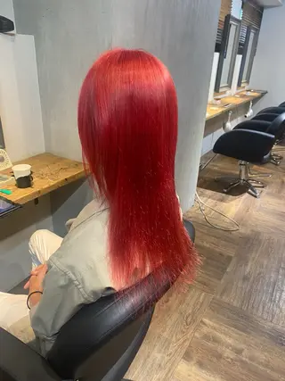 カラー メンズ しみず ゆきのヘアスタイル