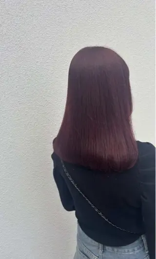カラー ルプラボウ 石田渚夏のヘアスタイル