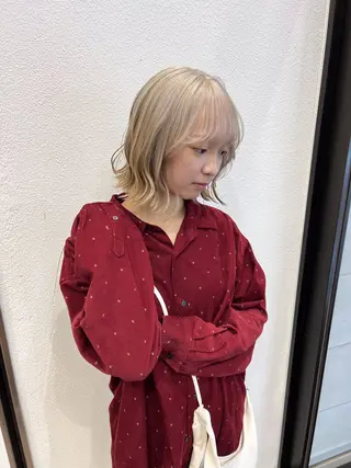 ミディアム カラー LA KING KYOTO所属・レイヤーカット/ miranのヘアスタイル