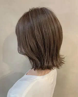 ミディアム カラー 髪質改善支持率 No. 1✨mayuのヘアスタイル