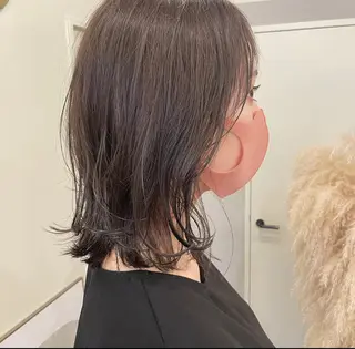 ミディアム カラー はるか 💐 お悩み改善美容師のヘアスタイル