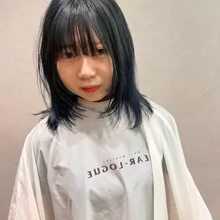 ミディアム カラー 高橋 龍哉のヘアスタイル