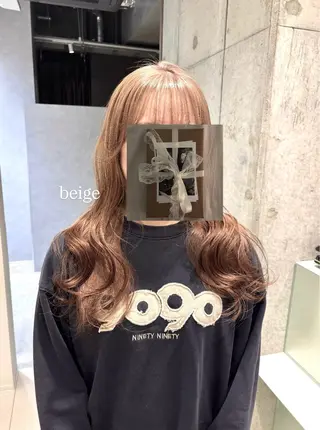 ロング カラー 透明感カラー・レイヤ ー🎀amika🎀のヘアスタイル