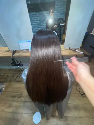 ロング カラーブリーチ特化 石原勇希のヘアスタイル