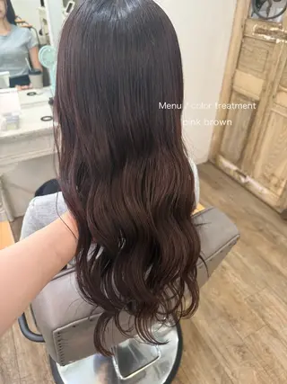 ロング Rinka/レイヤー /透明感カラーのヘアスタイル
