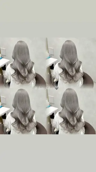 ロング 璃 音のヘアスタイル