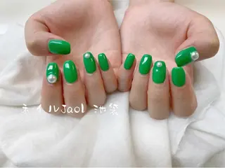 セミロング ネイルJaol 池袋のネイルデザイン