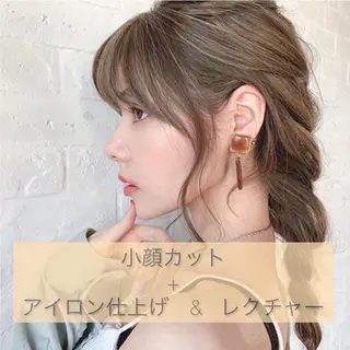 セミロング melia 山田潤太郎のヘアスタイル