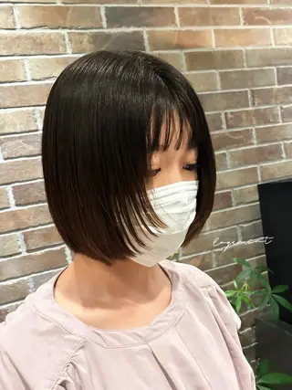 ショート 🎀津曲夏希🎀ボブ レイヤー/顔周りのヘアスタイル