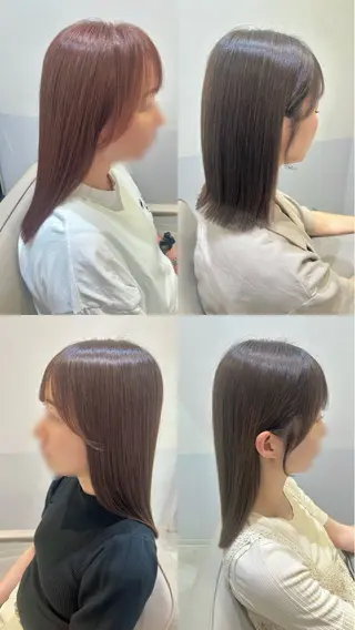 ロング Eleanor枚方店 店長　飛鳥　薫のヘアスタイル