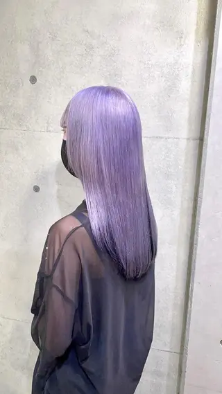 ロング カラー 髪質改善/ブリーチ /長山遼太郎のヘアスタイル