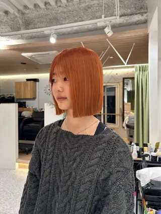 ミディアム hair&eye🎀 /momoKaのヘアスタイル