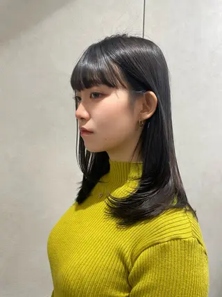 ロング カラー レイヤー/縮毛矯正 のマスター【タケル】のヘアスタイル