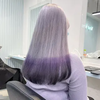 ロング カラー 【美髪矯正/絹髪】 🎀hinano🎀のヘアスタイル