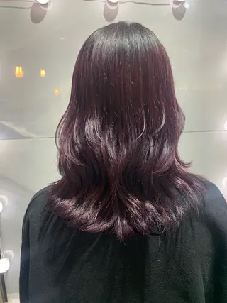 セミロング カラー メンズ/レイヤー/ 高田優のヘアスタイル