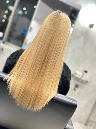 ロング パーマ ヘアアレンジ VIM hairおもろまち店のヘアスタイル