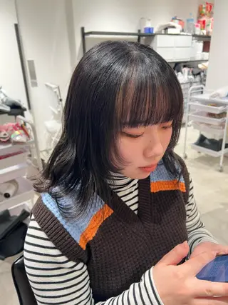 ミディアム 艶髪 mayuka💖のヘアスタイル