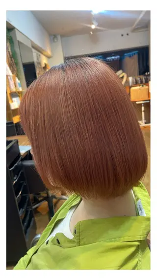 ショート カラー すなが/ハイライト モデル募集中のヘアスタイル