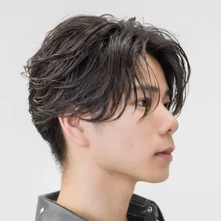 ショート パーマ メンズ フェザーパーマ職人 🪶ryosukeのヘアスタイル
